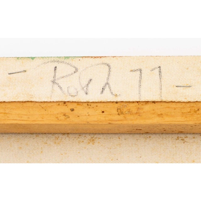 Black Jack Roth Untitled Acrylic on Canvas, 1977 For Sale - Image 8 of 10