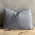 15" x 22" Includes down insert. 100% stone washed linen color: Stone A truly one-of-a-kind pillow, thoughtfully...