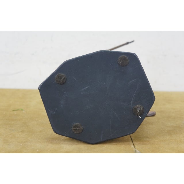 1987 Terrance Patterson Bronze Patinated Terracotta Concord Minute Man Statue For Sale - Image 12 of 14