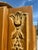 Rustic Scrubbed Pine Hand Carved French Country Armoire For Sale - Image 11 of 12
