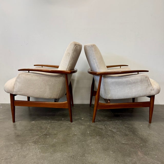 Danish Armchairs attributed to Finn Juhl, 1950s, Set of 2 For Sale - Image 9 of 15