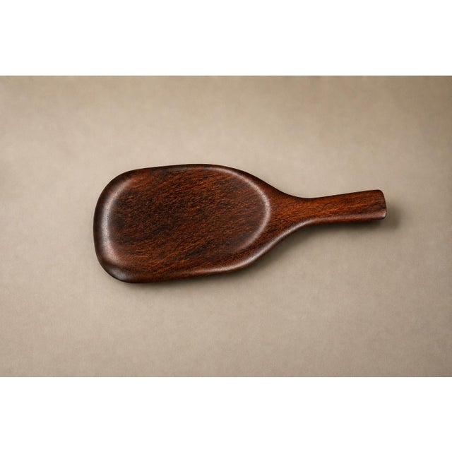 1960s Brazilian Modern Charcuterie Platter in Rosewood, Attributed to Jean Gillon For Sale - Image 13 of 16