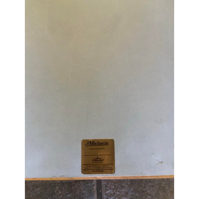 Vintage Italian Sepia-Toned Framed Prints, Rome Landmark and Old World Street Scene - Pair For Sale - Image 9 of 9