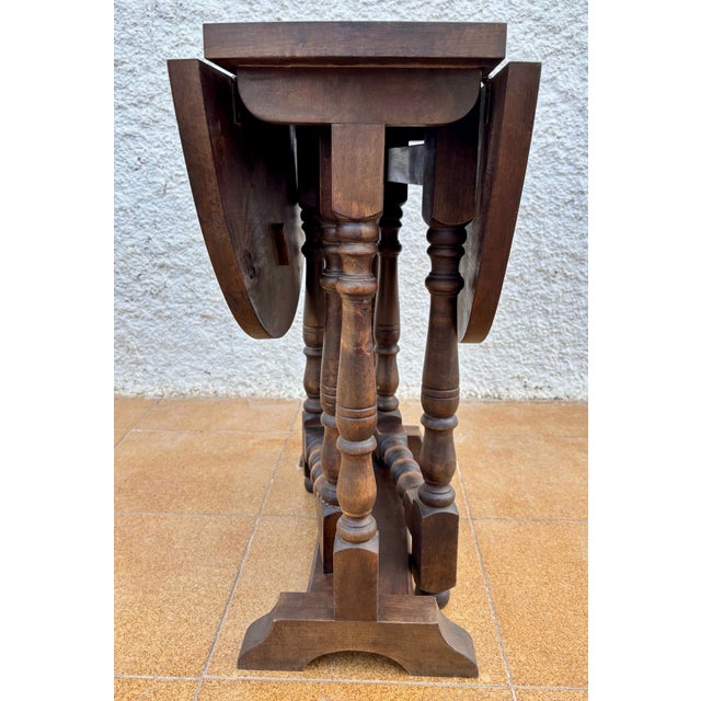 English Oak Oval Table, Jacobean Revival, Early 20th Century For Sale - Image 11 of 13