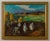 Svend Christian Nielsen, Field Workers in a Danish Landscape, 1960s, Oil on Canvas For Sale - Image 10 of 10