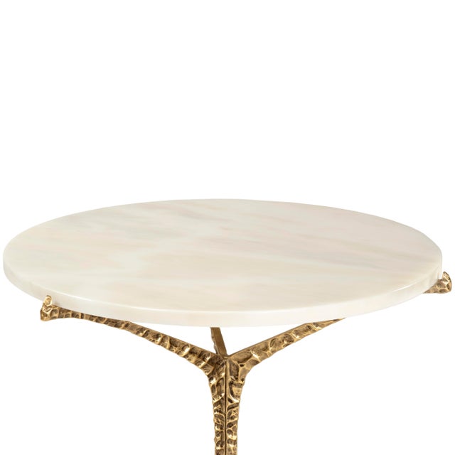 Alentejo Low Coffee Table with Estremoz Marble Top by Insidherland, in New conditions. Designed from 2000 Labeled by Maker