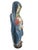 Rustic European Antique Santos Wood Carving of the Virgin Mary For Sale - Image 3 of 8