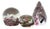 Gray Vintage Paperweight Ball, Italy, 1970, Set of 3 For Sale - Image 8 of 8