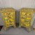Early 20th Century Venetian Style Chartreuse Chinoiserie Cabinets / Nightstands - A Pair For Sale - Image 12 of 16