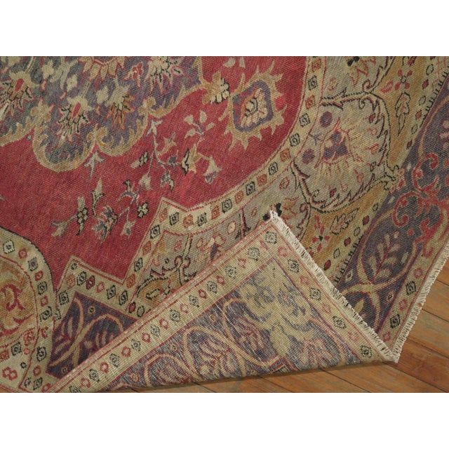 Late 19th Century Antique Zabihi Collection Turkish Sivas Rug For Sale - Image 9 of 12