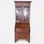 Antique Edwardian Mahogany Glazed Bureau Bookcase, 1930s For Sale - Image 10 of 10
