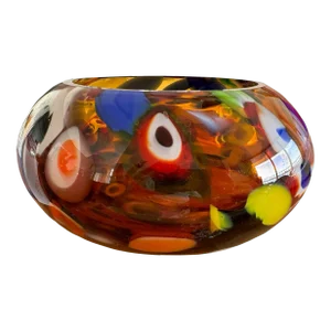 Large Mid Century Millefiori Bowl