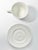 1990s 1990s Contemporary Johnson Brothers “Richmond White” 3 Ceramic Tea Cups & Saucers - 6pcs For Sale - Image 5 of 7