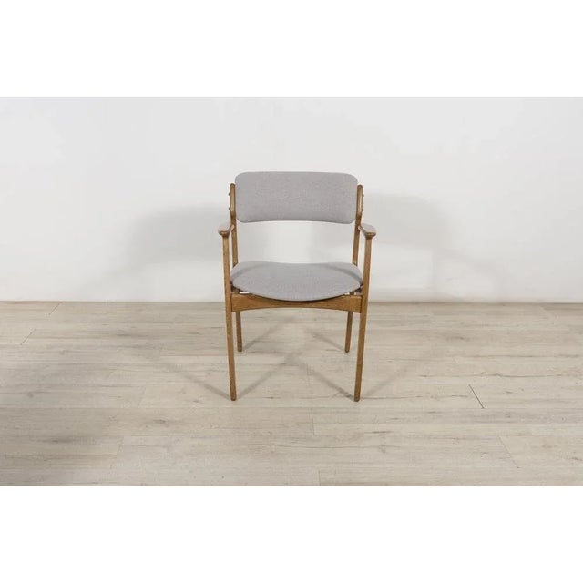 Wood Oak Model 49 Dining Chairs by Erik Buch for Odense Maskinnedkeri O.D. Furniture, 1960s, Set of 6 For Sale - Image 7 of 18