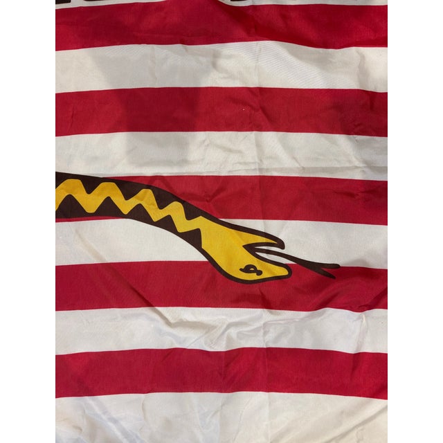 Folk Art Late 20th Century Vintage "First Navy Jack" Flag For Sale - Image 3 of 5
