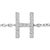 Contemporary 10K White Gold Diamond Accent "H" Initial Charm and Link Bracelet For Sale - Image 3 of 6