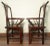 Burgundy Pair of Antique Chinese Ming High Back Armchairs, Circa 1800-1849 For Sale - Image 8 of 12