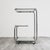Metal Food Cart Triple Shelf in Steel, 1970 For Sale - Image 7 of 10