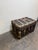 Brown Authentic Late 19th-Century Dome-Top Steamer Trunk For Sale - Image 8 of 12