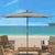 Create a stylish and shady retreat for any outdoor space with our Aklin market umbrella. Featuring a wide rectangular...