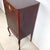 Wood Edwardian Style Mahogany Music Cabinet — Marquetry Inlay, Cabriole Legs For Sale - Image 7 of 12