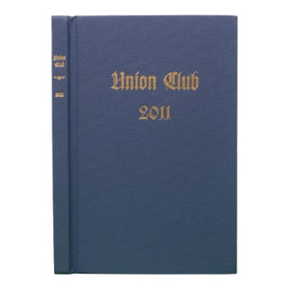 The Union Club of the City of New York 2011 Members' Annual For Sale