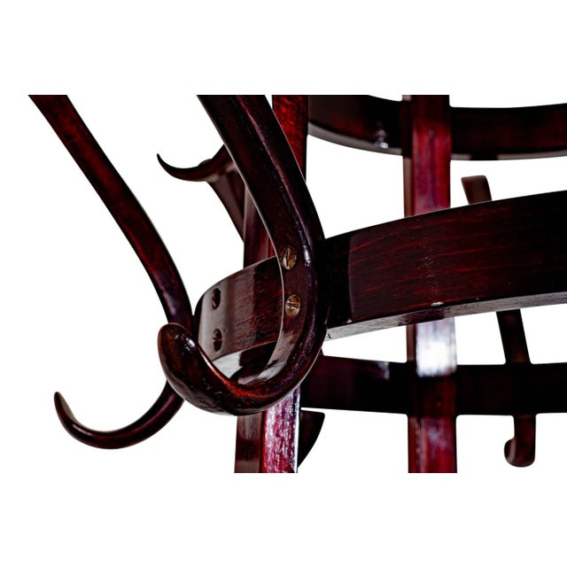Coat Rack in the Style of Otto Wagner, 1905 For Sale - Image 5 of 13