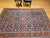 Textile Vintage Persian Tabriz Afshan Rug, Hand-Knotted Wool, Allover Geometric Caucasian Kuba Pattern, Navy & Red, 5x9 For Sale - Image 7 of 18