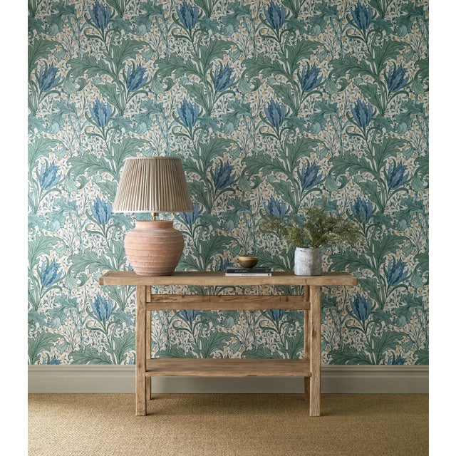 Originally sketched and coloured for wallpaper Lent Lily has been thoughtfully refined by the Morris & Co. design team....