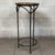Vintage High Stool in Metal, Leather and Rattan, 1970s For Sale - Image 4 of 11