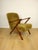 Olive Vintage Olive Long Hair Loft Lounge Chair, 1970s For Sale - Image 8 of 12