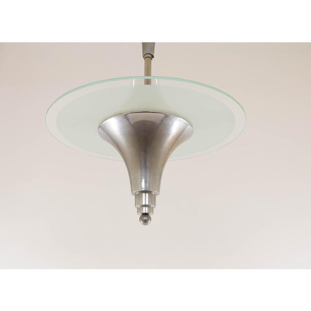 Art Deco Pendant Light, France, 1930s For Sale - Image 3 of 8