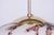 Mid-Century Modern Pendant Light in Chrome and Brass by Kamenický Šenov, Czech, 1960s For Sale - Image 6 of 9