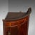 1780s Antique Georgian English Bow Front Corner Cabinet For Sale - Image 11 of 13