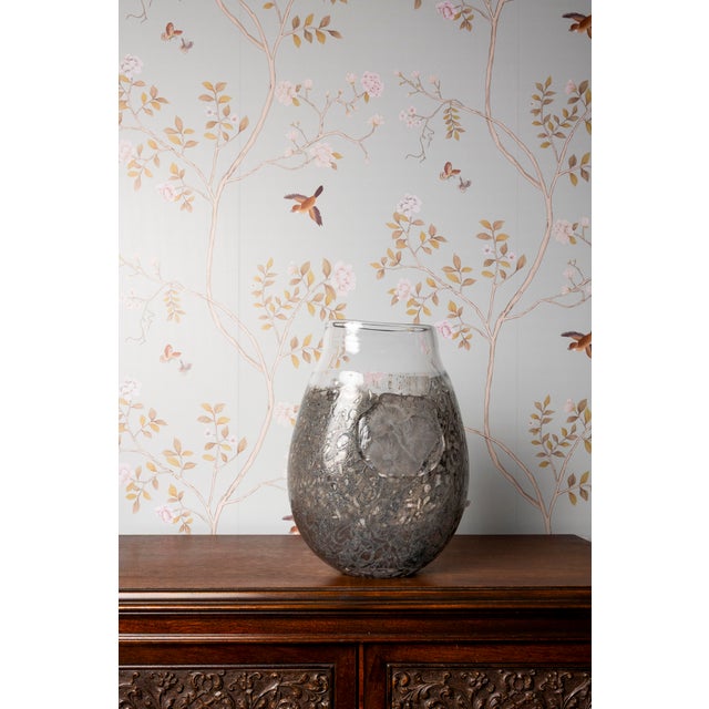 Transparent Set of 2 Kjell Engman Vases “Fossil” For Sale - Image 8 of 8