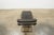 Restoration Hardware Modern Channel Tufted Leather Chaise Lounge For Sale In Austin - Image 6 of 11