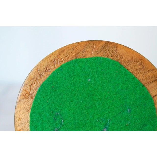 1980s Pair of Hand Carved Wood Open Barely Twist Candlesticks For Sale - Image 5 of 6