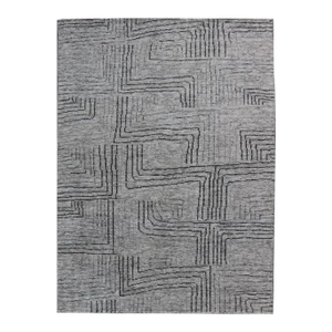 Keivan Woven Arts Hand Knotted Rug in Modern Design 6'x8'8"