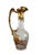 Antique Art Nouveau Belle Epoque Jug in Gilt Metal Ormolu and Hand-Engraved Glass, 1900s For Sale - Image 4 of 18