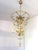 White Contemporary Frosted “Selle” Murano Glass Chandelier in Mazzega Style by Simoeng For Sale - Image 8 of 8