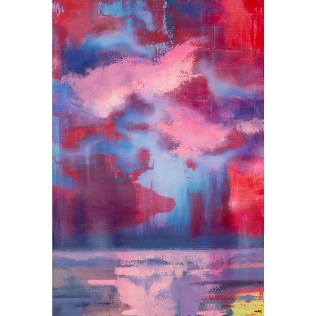 Ana Barbić Katičić, Hypnotic Clouds, Acrylic on Canvas For Sale - Image 6 of 6