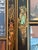 Black 1940s Chinoiserie Black Lacquer Bookcase / China Display Cabinet For Sale - Image 8 of 18