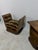 Art Deco Armchairs and a Coffee Table, Italy, 1940s, Set of 3 For Sale - Image 9 of 17