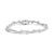 Imbued with the shimmer of natural diamonds, this exquisite tennis bracelet is a testament to classic elegance and modern...