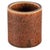 Mid-Century Glazed Ceramic Vase with Brown Glaze For Sale - Image 5 of 5