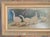 We are selling this charming rustic country naive primitive painting of a group of geese or swans. This painting is...