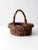Vintage Rustic Wicker Basket For Sale - Image 10 of 10