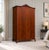 Vintage Queen Ann Style Wardrobe, 1950s For Sale - Image 3 of 12