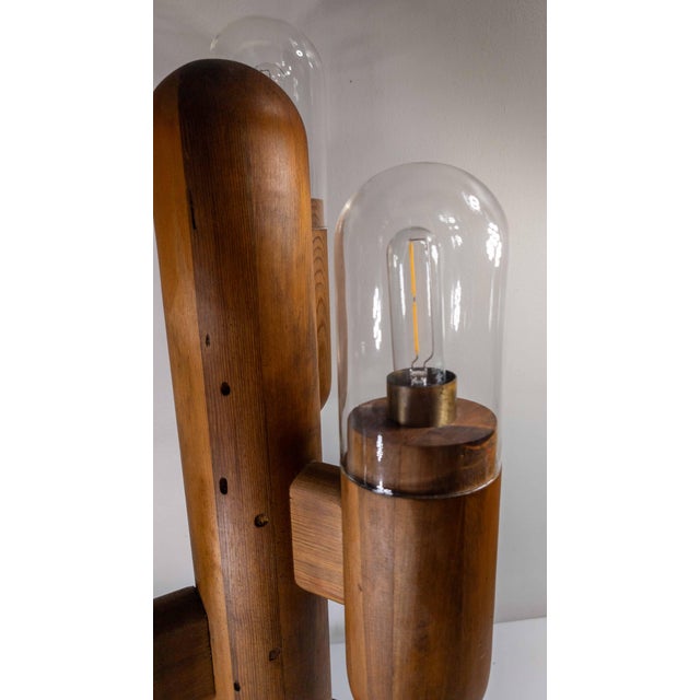 1970's Mid-Century Modern Cactus Table Lamp by Charles Gilbilterra for ...