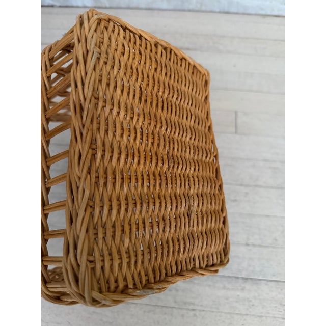 Rattan Wastebasket For Sale In Miami - Image 6 of 6